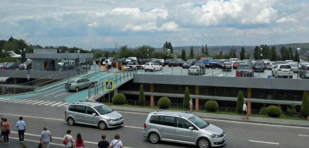 Начало маршрута в Староказачье из аэропорта Кишинева Прямой трансфер на такси из аэропорта Кишинева до КПП Староказачье